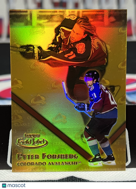 2001 Topps Gold Label Peter Forsberg Class 2 Gold /299