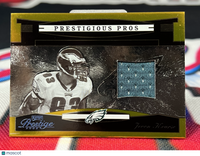 2005 Playoff Prestige Jevon Kearse Prestigious Pros /100 Game Worn