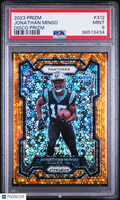 2023 Panini Prizm Jonathan Mingo Disco Rookie PSA 9