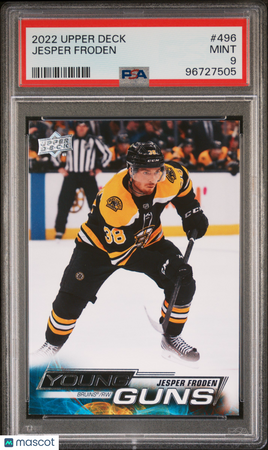 2022 Upper Deck Jesper Froden Young Guns PSA 9