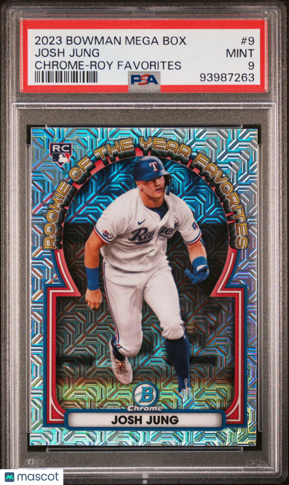 2023 Bowman Mega Box Chrome Roy Favorites Josh Jung Rookie