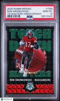 2020 Panini Mosaic Touchdown Masters Rob Gronkowski TD Green PSA 10