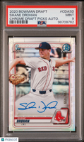 2020 Bowman Draft Chrome Draft Picks Autographs Shane Drohan /499 PSA 9