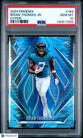 2024 Panini Phoenix Brian Thomas JR. Hyper Rookie PSA 10