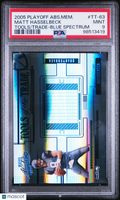 2005 Absolute Memorabilia TOTT Matt Hasselbeck Blue Spectrum /25 PSA 9