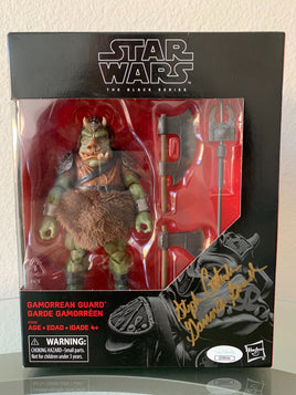 Gamorrean Guard Black Series Signed By Stephen Costantino