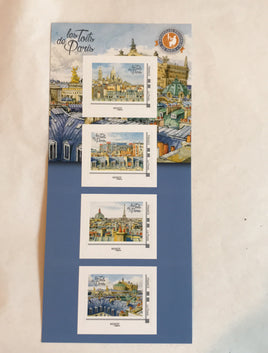 Toits de Paris Opera (world postage) €6.08 MNH souvenir sheet 2019