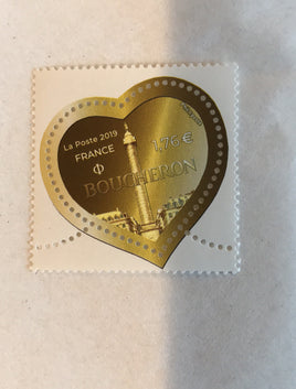 Coeur Boucheron Monnaie. €1.76 MNH 2019