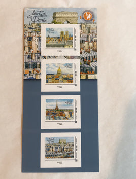 Toits de Paris (world postage) Arc de Triomphe €6.08 MNH 2019 souvenir sheet