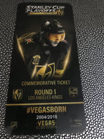 Vegas Golden Knights Round 1 Commemorative Ticket