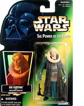 1996 Star Wars Power of the Force - Bib Fortuna with Hold Out BIaster