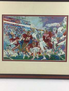 Leroy Neiman ORIGINAL print 14x10 framed. JSA authenticated.