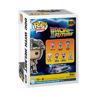 Funko Pop and T-Shirt Back to the Future Doc with Helmet Glow in the Dark