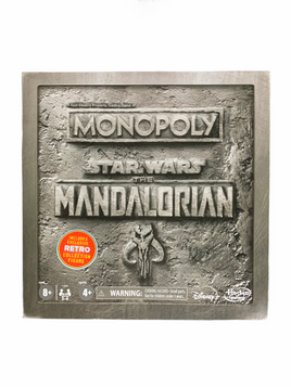 Star Wars The Mandalorian Monopoly Board Game Includes Exclusive Remnant Stormtrooper Retro Collection Figure