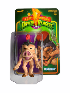Mighty Morphin Power Rangers Pudgy Pig ReAction Figure