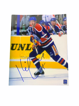 Kevin Lowe Signed 8x10