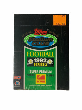1992 Topps Stadium Club Box of 36 Packs Series 2