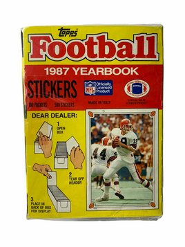 1987 Topps Yearbook Stickers of 100